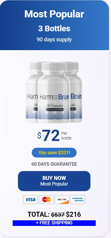 Harmo-Brain-focus-supplement-3-Bottles-Price