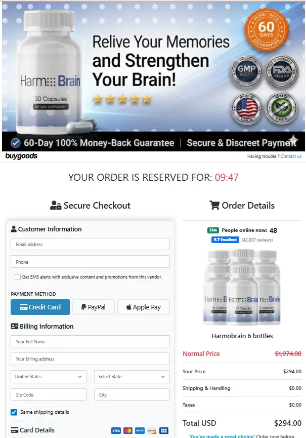 Harmo-Brain-Memory-Supplement-secure-checkout